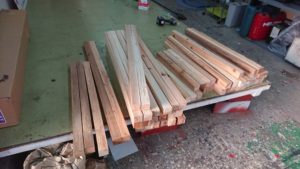 木枠看板の材料