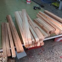 木枠看板の材料